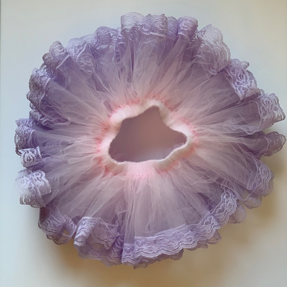 Extra-Full Trimmed Tutu with Sewn Waistband - Picture 2 of 5